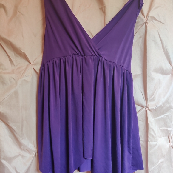 Purple sleeveless top - Picture 2 of 3